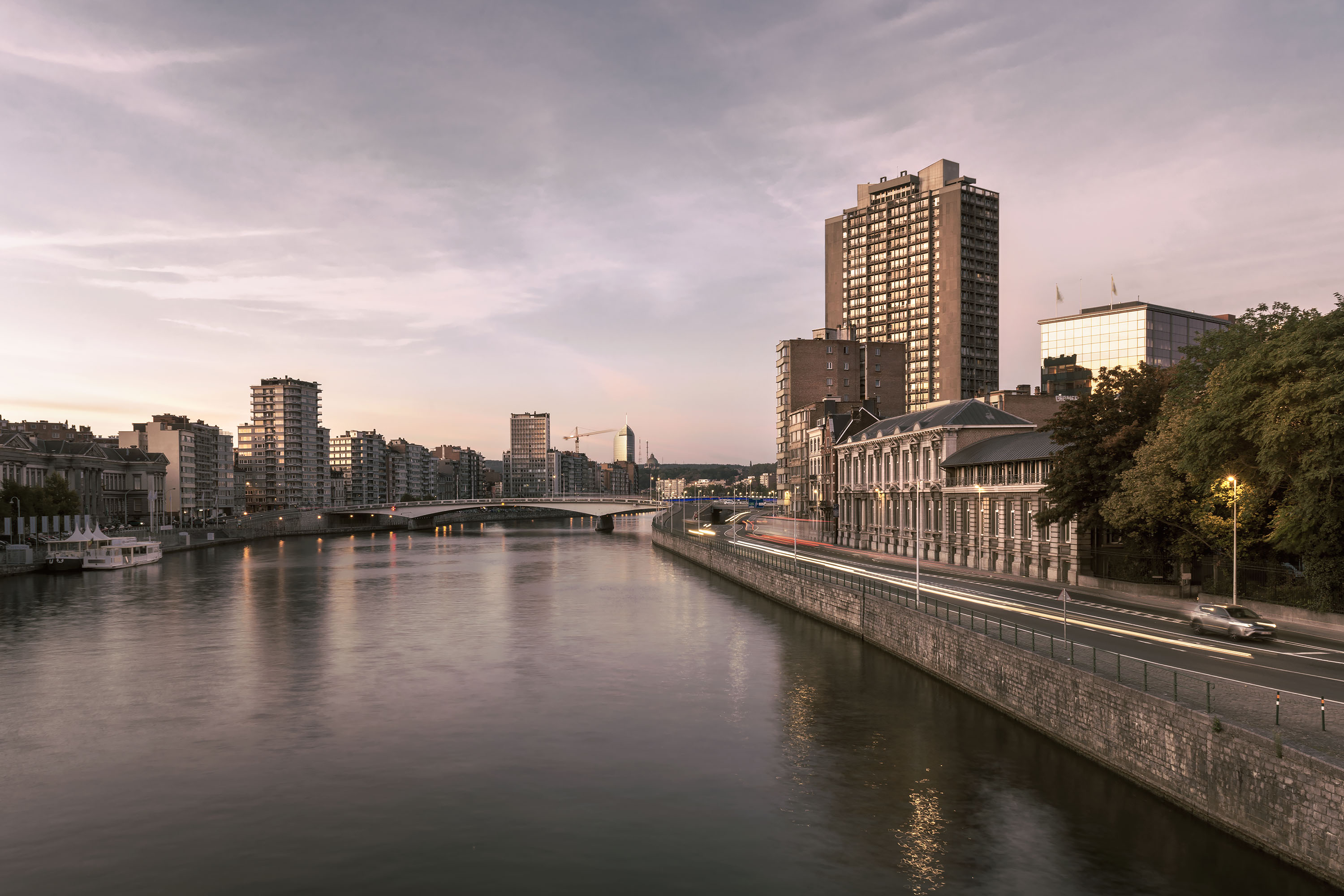 Le Pont Kennedy a Liege (1960)